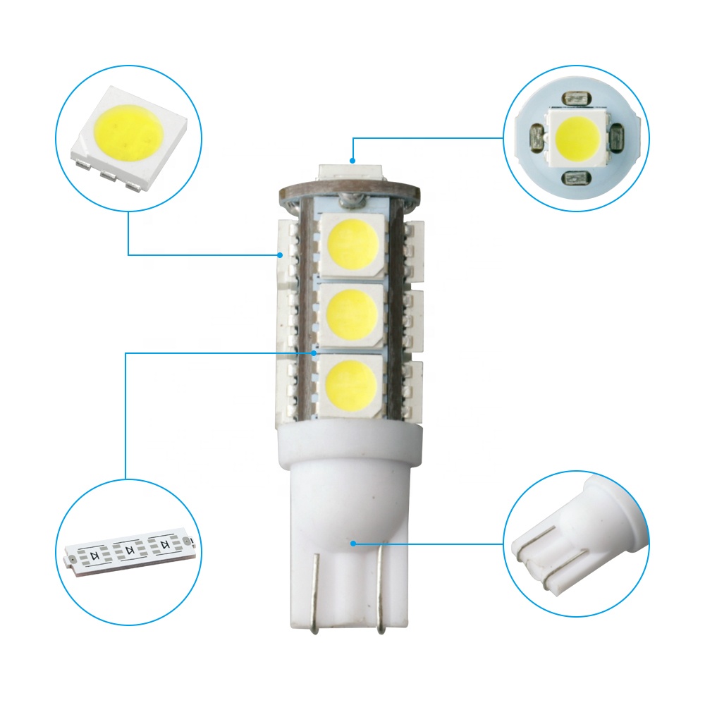 2019 High Quality Bulb T10 13Smd 5050 Auto Led Lamp