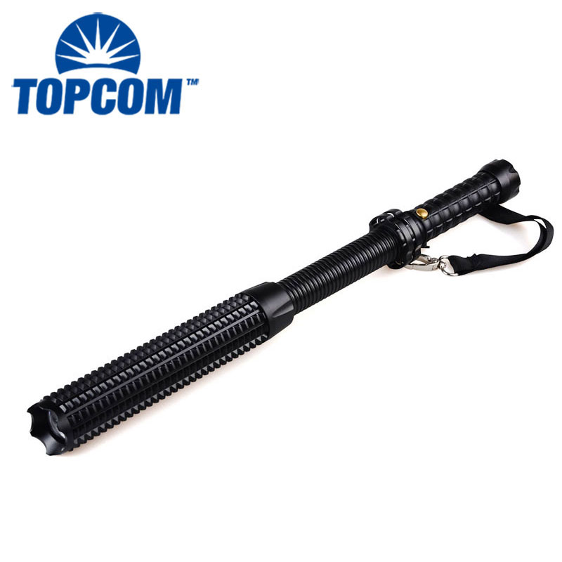 3W XPE LED Tactical Self Defense Baton Flashlight , Hunting Flashlight