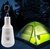 E27 rechargeable emergency led bulb emergency bulb with  power bank, solar panels, portable handle