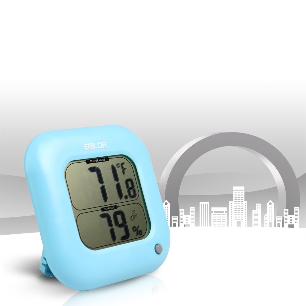 High-accuracy LCD Digital Thermometer Hygrometer Temperature Humidity Meter Weather Station Indoor Max Min Value Display