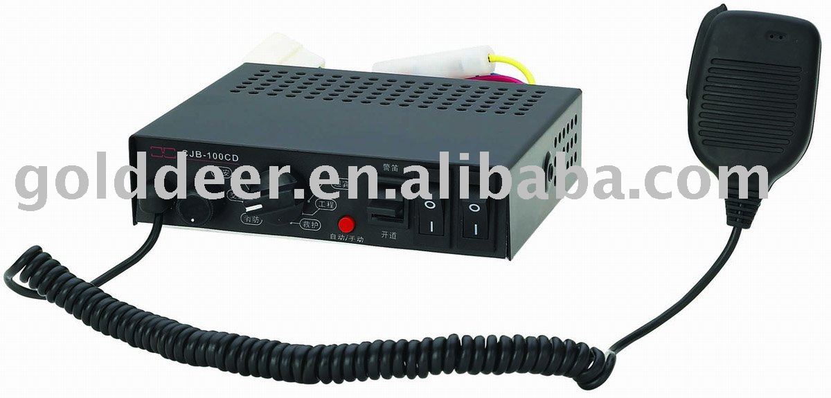 Large Power Police Electronic Sirens (CJB-100CD)