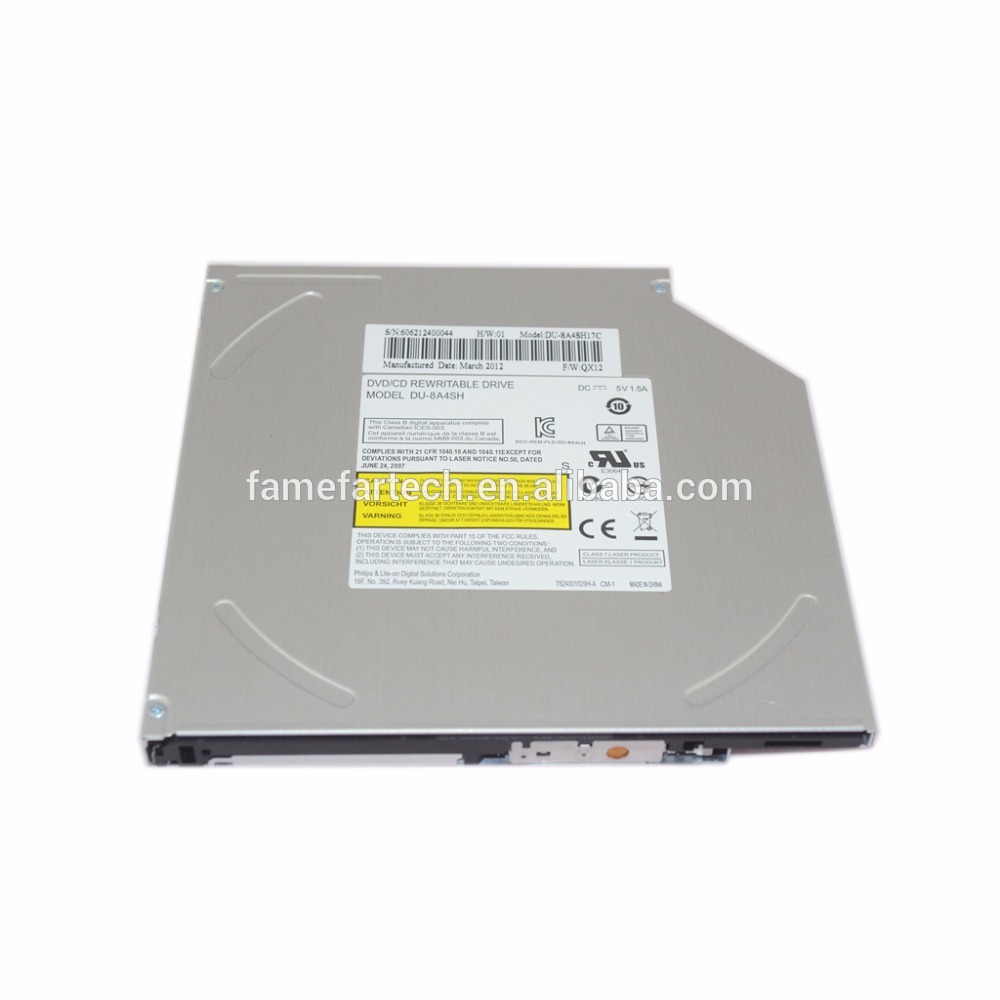 ultra slim 9.5mm 9mm laptop sata dvd rw multi dvd burner DU8A6SH DU8A6SH GTB0N