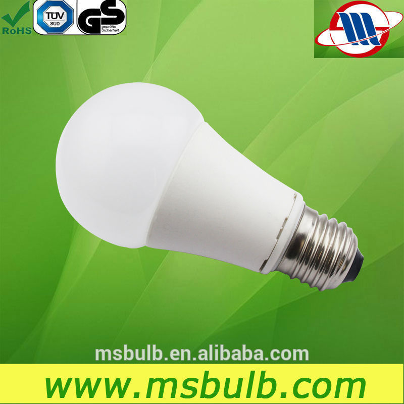 2014NEW Heat Conductive Plastic LED Bulb 80W Replacement Shell led bulb E27, 7W 10W led bulb alibaba.com in russian