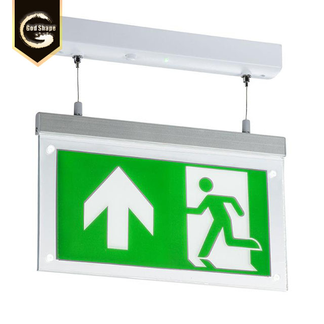 Wholesale led acrylic emergency sign exit sign