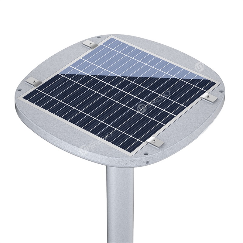 new all in one outdoor ufo design street garden led plaza solar light