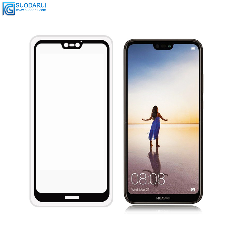 Tempered Glass Screen Protector for Huawei P20 P20 Lite P20 Pro Full Cover Glue 2.5D 9H film