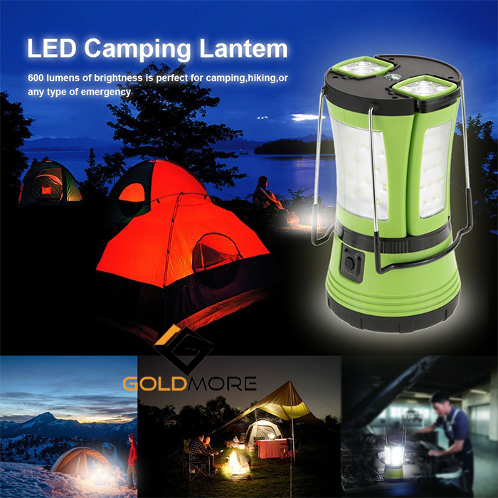 Goldmore USB charging&battery operated 2 Detachable hanging LED camping lantern for camping