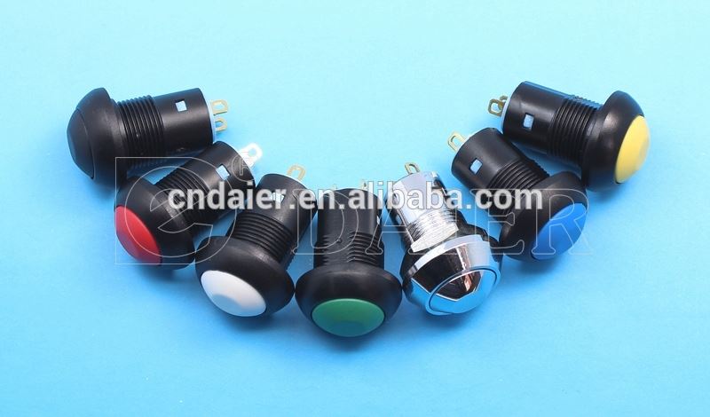 DS-12B-L Waterproof Push Button Switch, electrical switches%