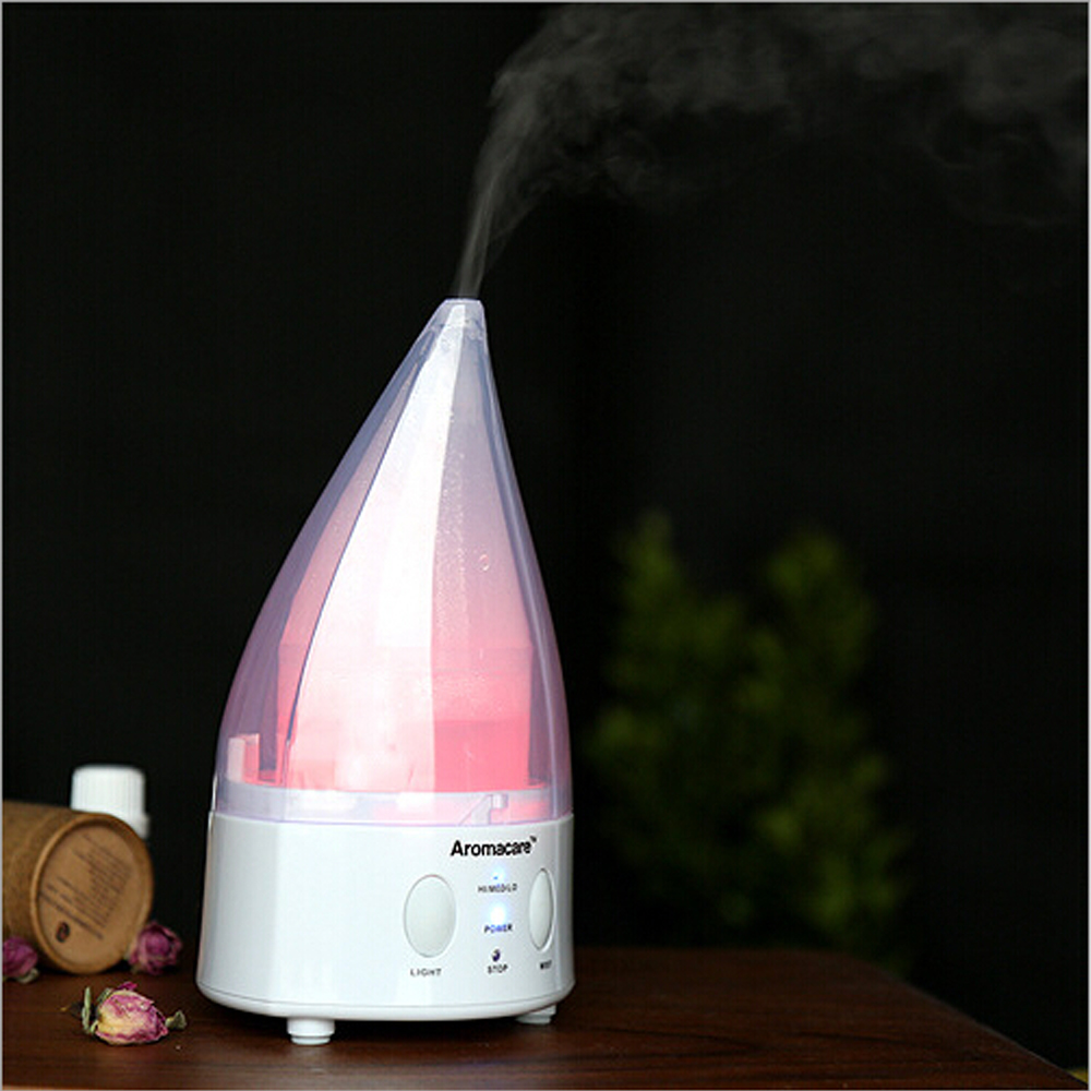 Aroma Essential Oil Diffuser / 80ml Ultrasonic Cool Mist Humidifier / Air Humidifiers with 7 Color Changing