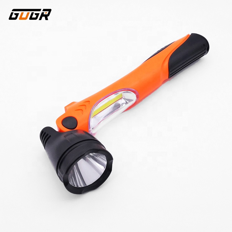 New Super Bright Battery Powered Spotlights Searchlight Portable Car LED COB Flexible Magnetic Base Work Light