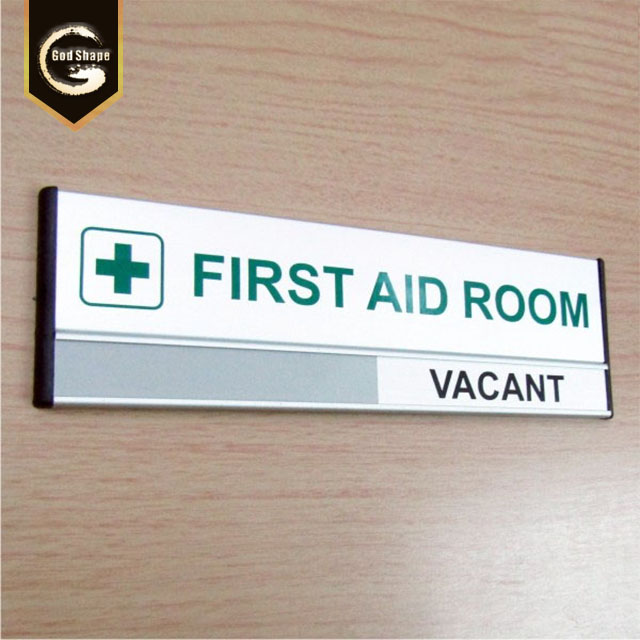Company sign aluminum door plate office sign hotel sign name plate