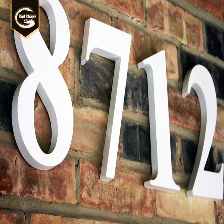Manufacturer Custom Brand Storefront wall mounted Acrylic Dimension Channel Letters Signs