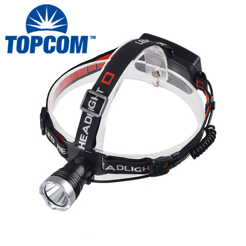 10W XML T6 LED Flashlight rechargeable head lamp led headlamp aluminium for outdoors