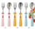 cHRISTmas giftTableware for children cute tableware lovely spoon folk and knife