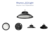 100w warehouse led high bay UFO industrial light smart control supported