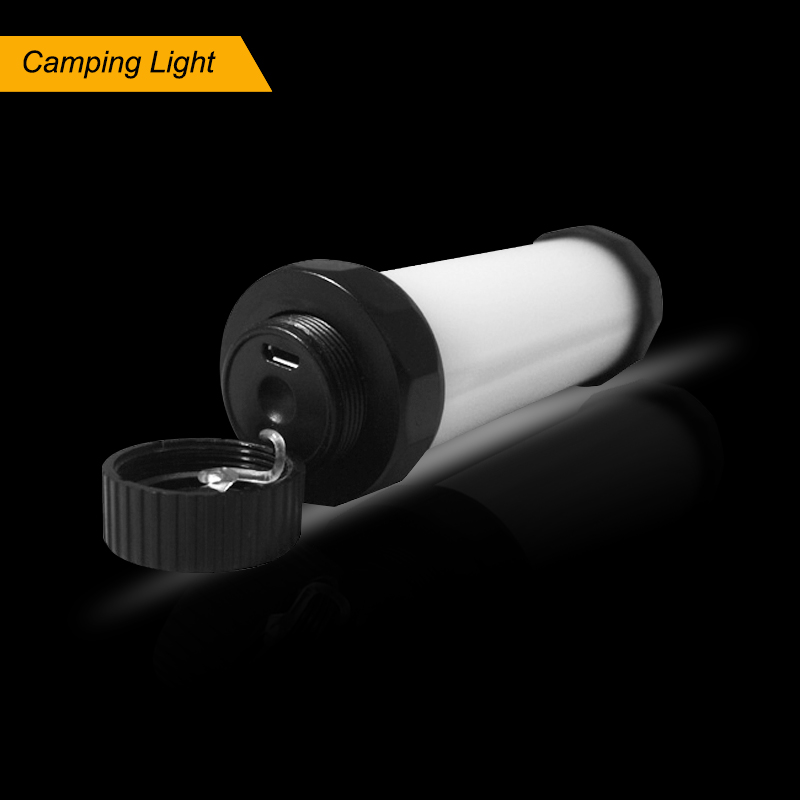 New magic camping lamp portable rechargeable led stick power bank multi-functional outdoor camping led light with Strong magnet