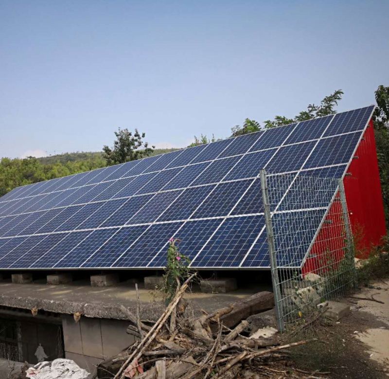 Solar panels system, rooftop 3kw grid tie solar panels system in Panma