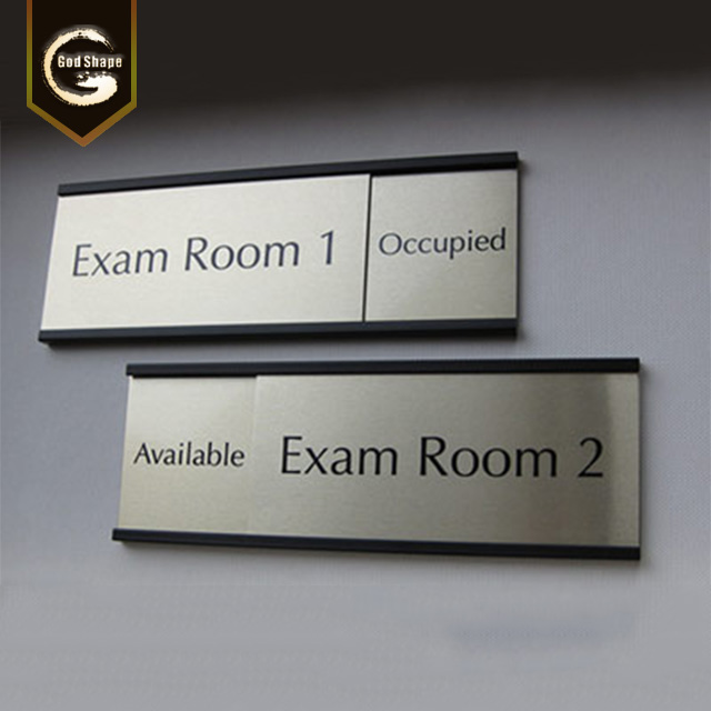 Aluminum Plate Building Office Wall Sign for Direction