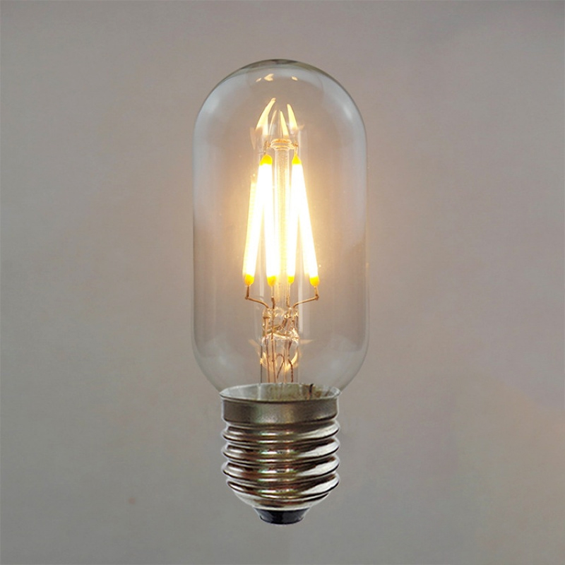 Mingshuai Lightingled filament bulb T45 full glass light source 4w E27