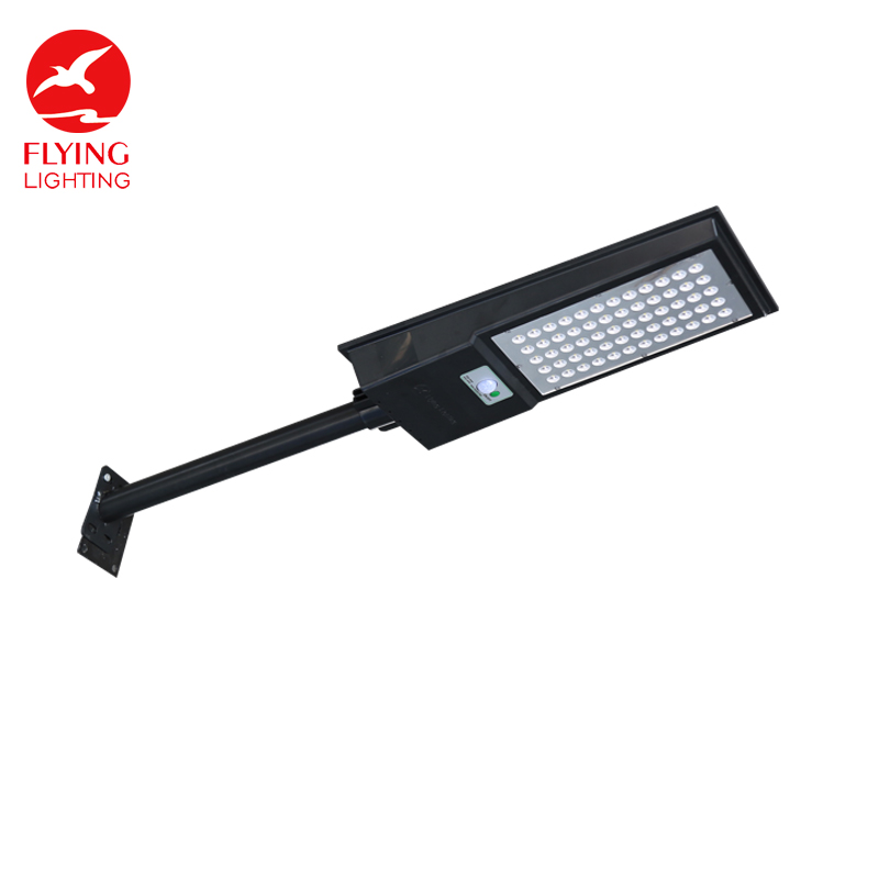 Shenzhen ip67 60w motion sensor photocel modern smart led solar panel energy street lamp