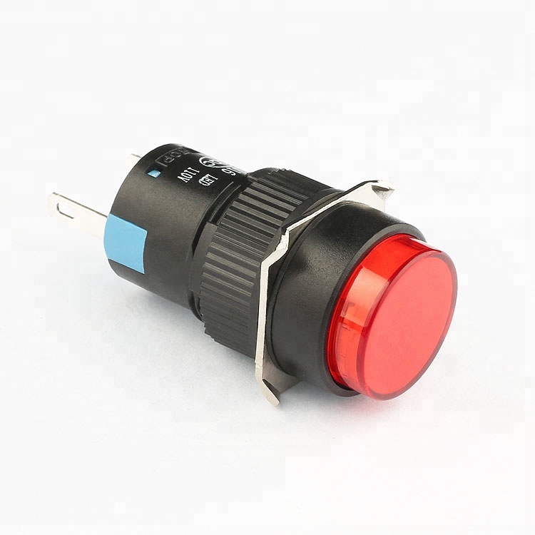 Factory price hot selling pilot light 16mm led indicator light 220v ac