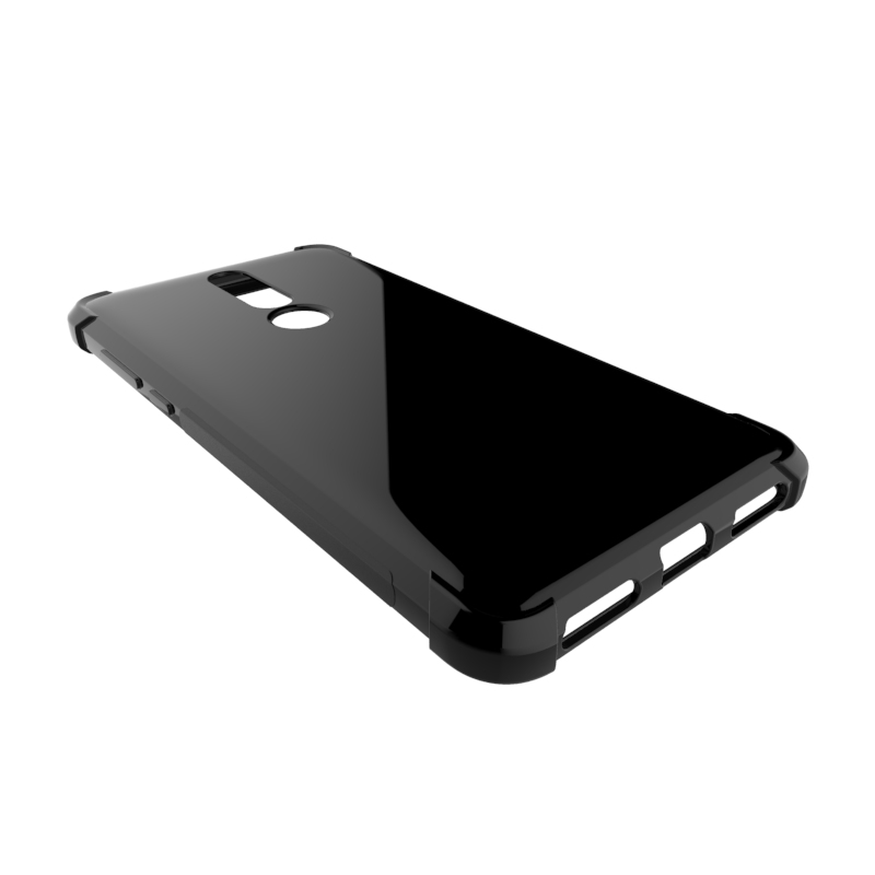 for Nokia 3.1 Plus Transparent Shockproof cover soft Tpu drop Protect case