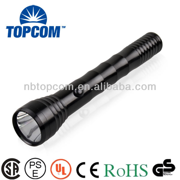 Waterproof aluminum body high power led torch TP-1851L