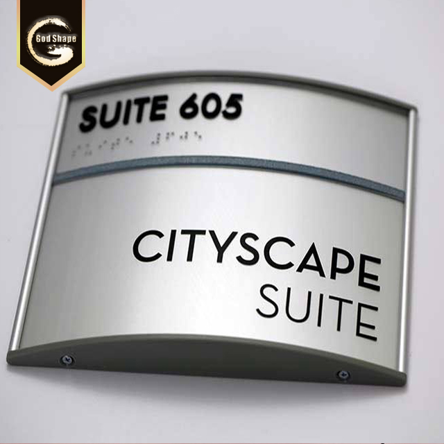 House number plate customize hotel room signs door