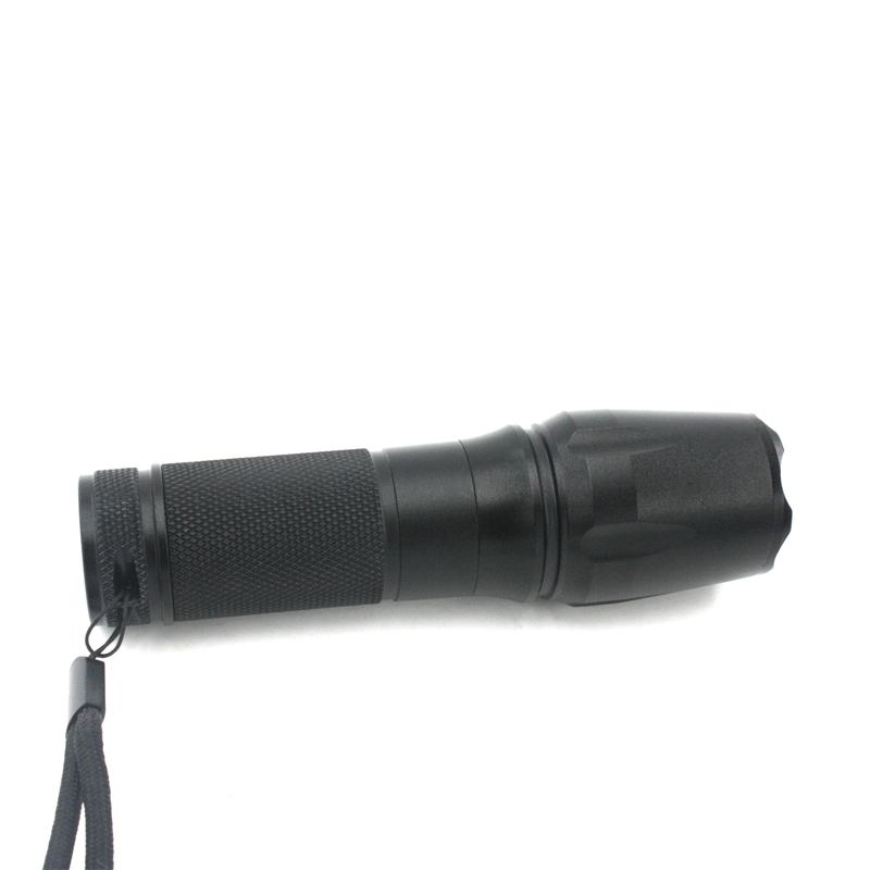 Goldmore High Quality Big Size Aluminium Alloy Zoomable XPE LED Tactical flashlight for Emergency Military Road