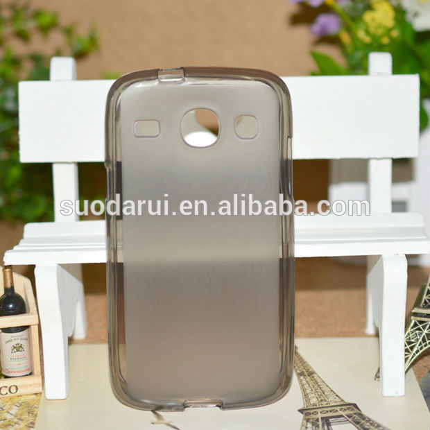 For Samsung Galaxy Core i8260 i8262 Pudding Gel Silicon TPU Back Case Factory Price