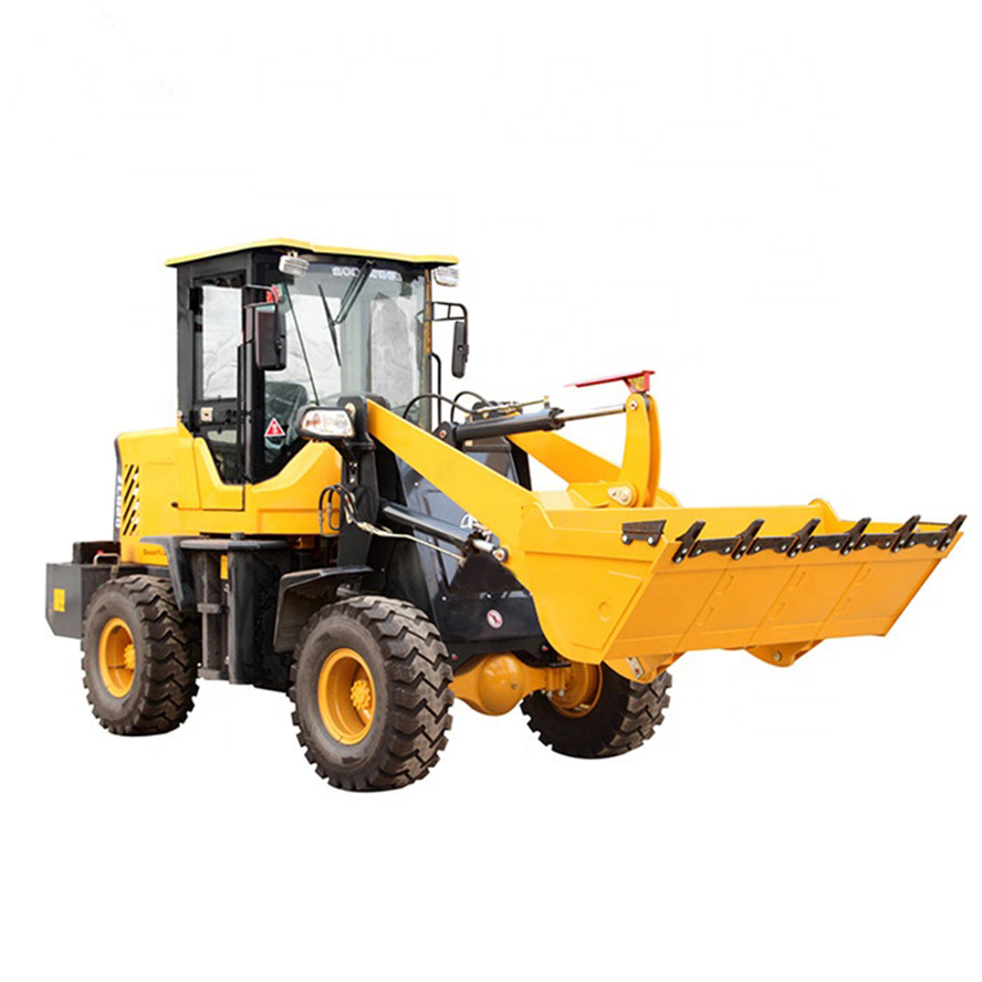 Mini chinese rc articulated front wheel loader