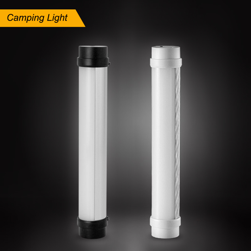 new shape essential camping gear portable rechargeable flashlight led camping light emergency kit power bank tent light