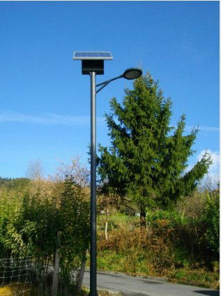 CE and IP65 approved solar power energy street light pole with high quality stainless steel