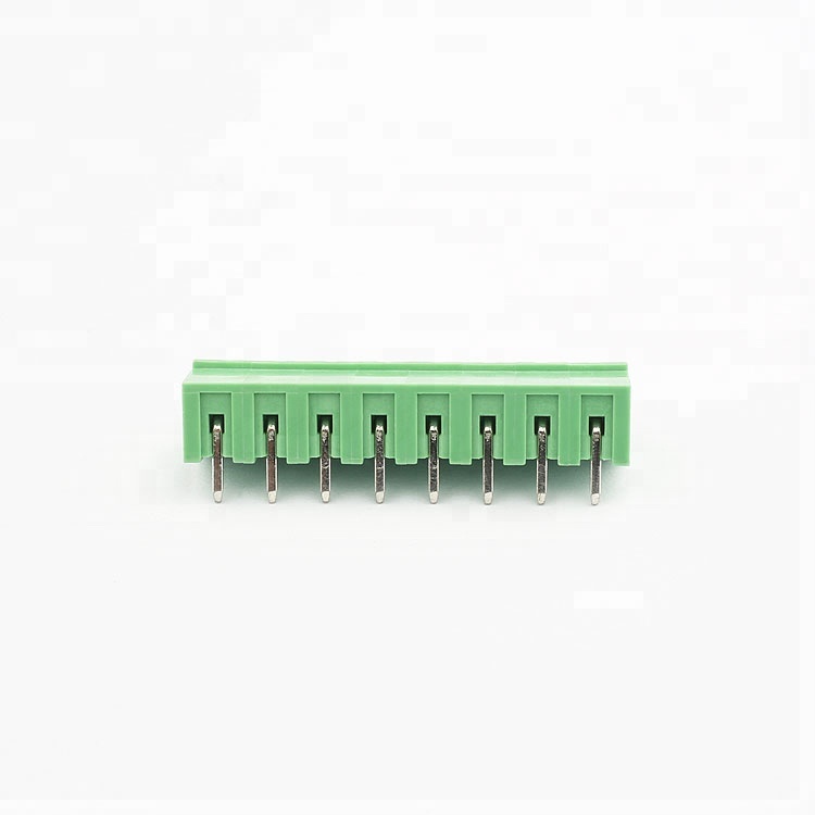 Factory price samples for free 5.00mm green terminal block 8 pin connector