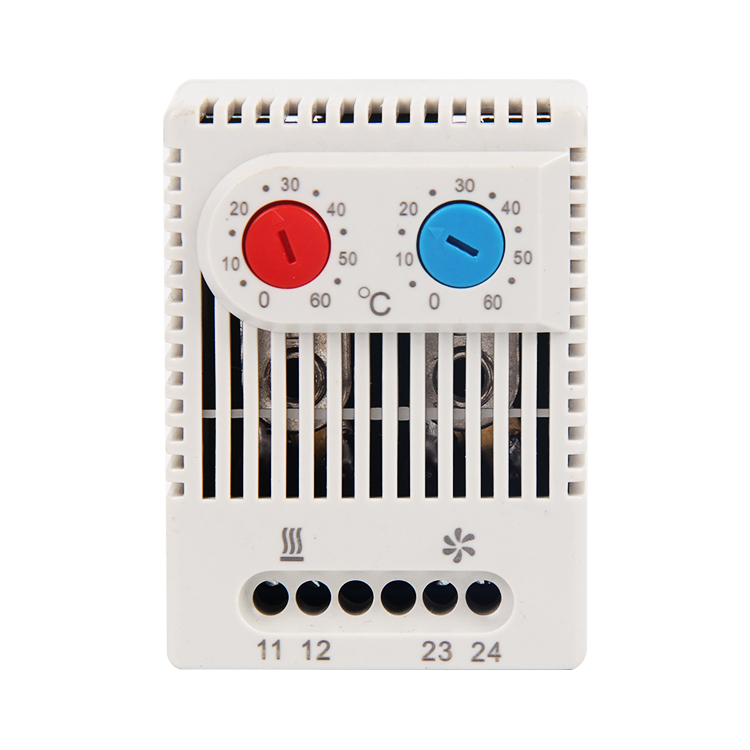 Mechanical Dual Thermostat Temperature Controller Thermoregulator ZR011, heating cooling double adjustable thermostat