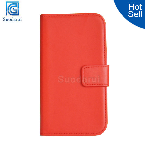 Mix colors Luxury Leather Wallet flip case for Vodafone 985N