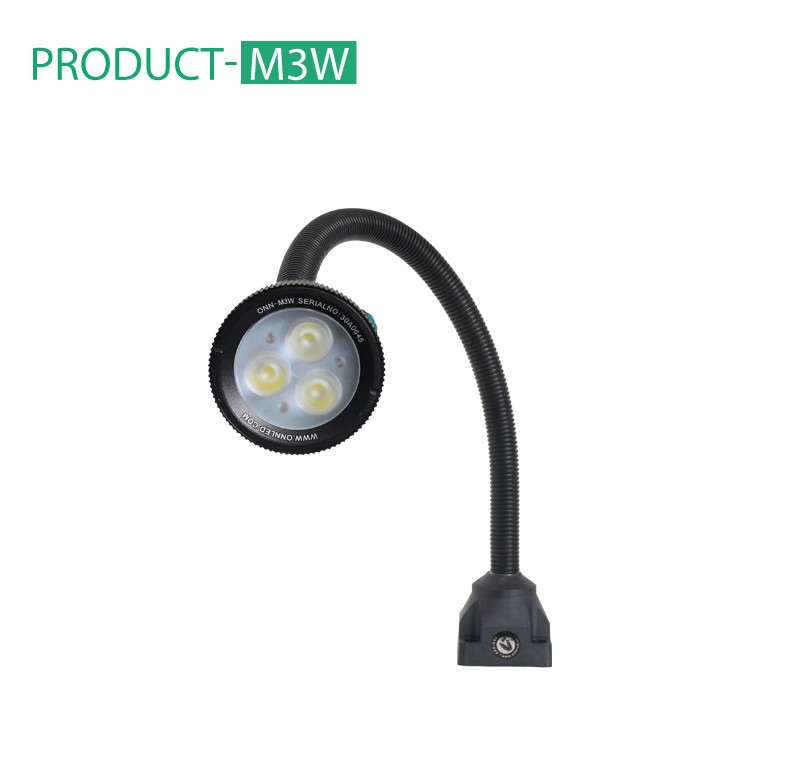 cnc light M3W 24V 220V IP65 waterproof gooseneck machine lamp