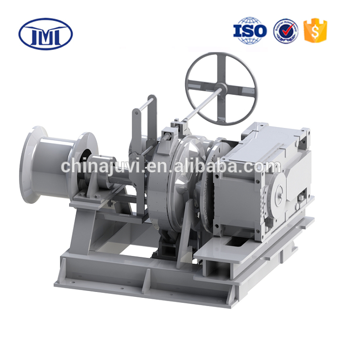 82.3KN(8TON) 44mm Single Drum Hydraulic Marine Anchor Winch