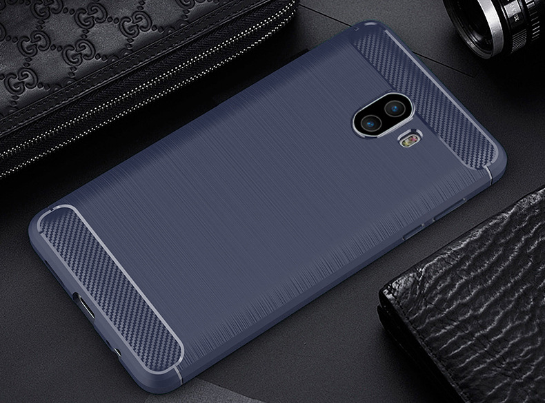 2017 New Arrival Carbon Fiber Tpu case for Samsung galaxy C10 Plus brushed tpu soft cover for Samsung GALAXY C10 Plus