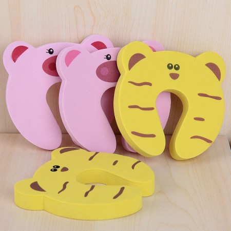 Animal Door Stop Pinch For Baby Safety Set of 4