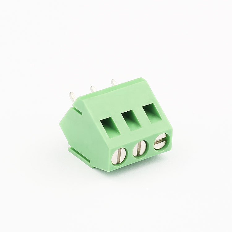 Yongxing factory supplier 3.8mm card edge copper bus bar terminal block