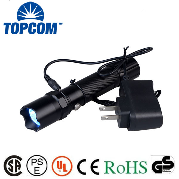 Factory Price Hotsale Ultra Bright High Power Rechargeable Aluminum Led UV Torch