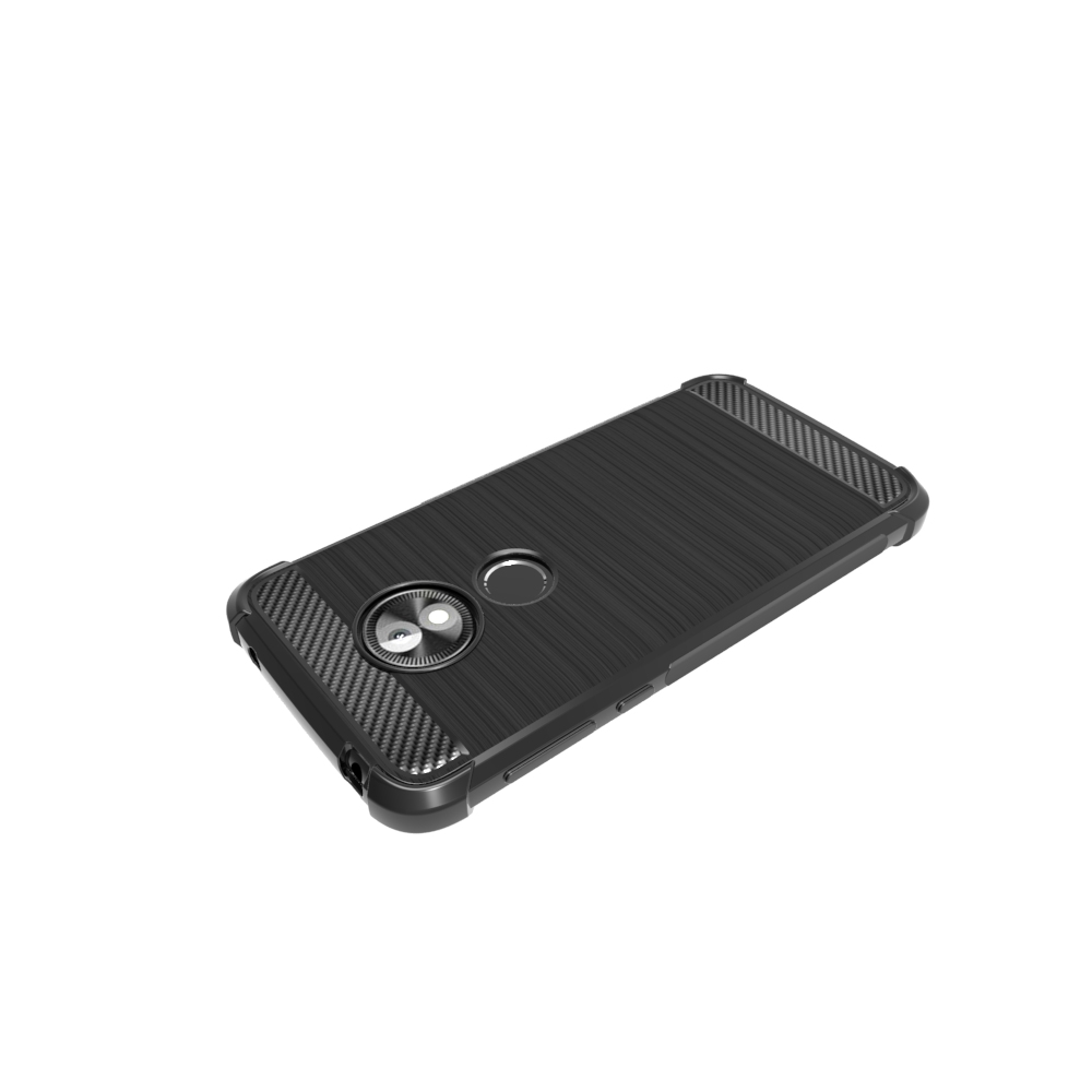 Carbon Fiber Soft Tpu case For Motorola Moto G7 Play