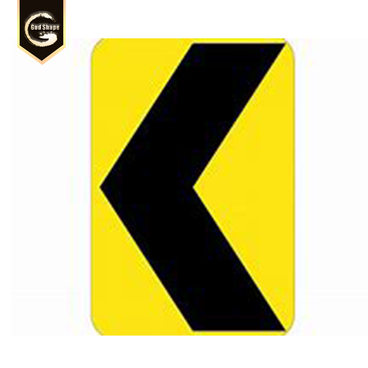 GS Sign aluminum road arrow sign Go Straight Traffic Signs plates