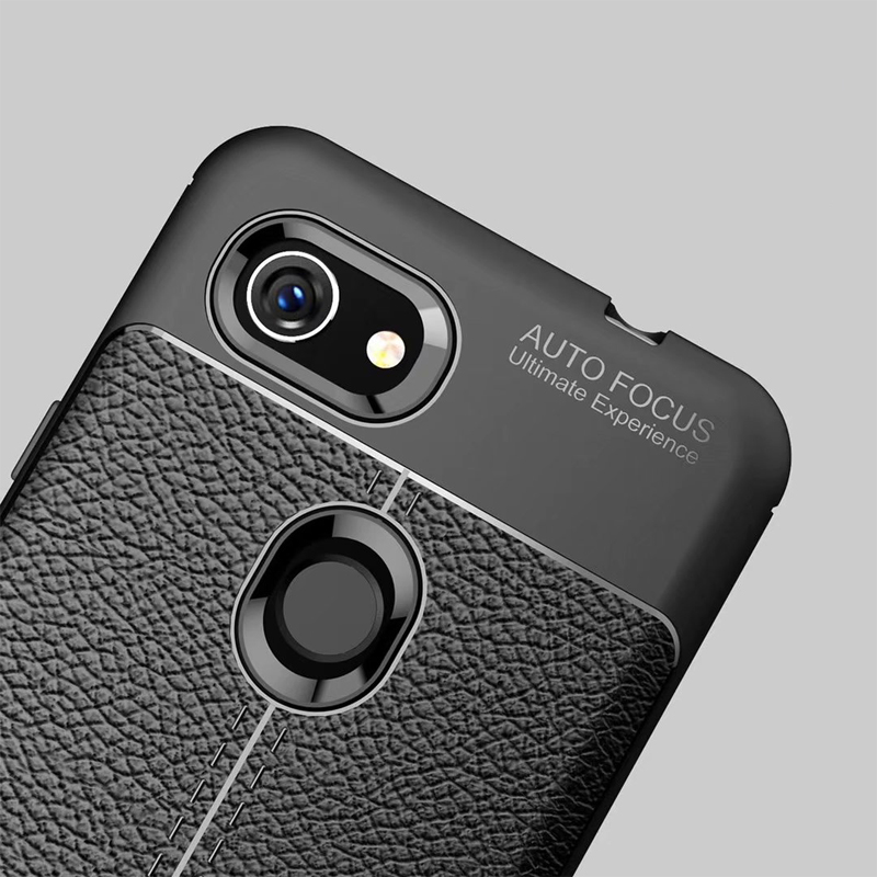 Hot Sell Litchi pattern Soft Tpu case for Google Pixel 3 Lite