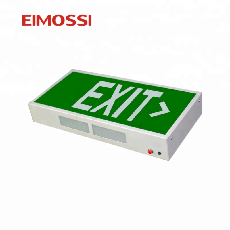 Led ni-cd battery type Running man exit light with CE