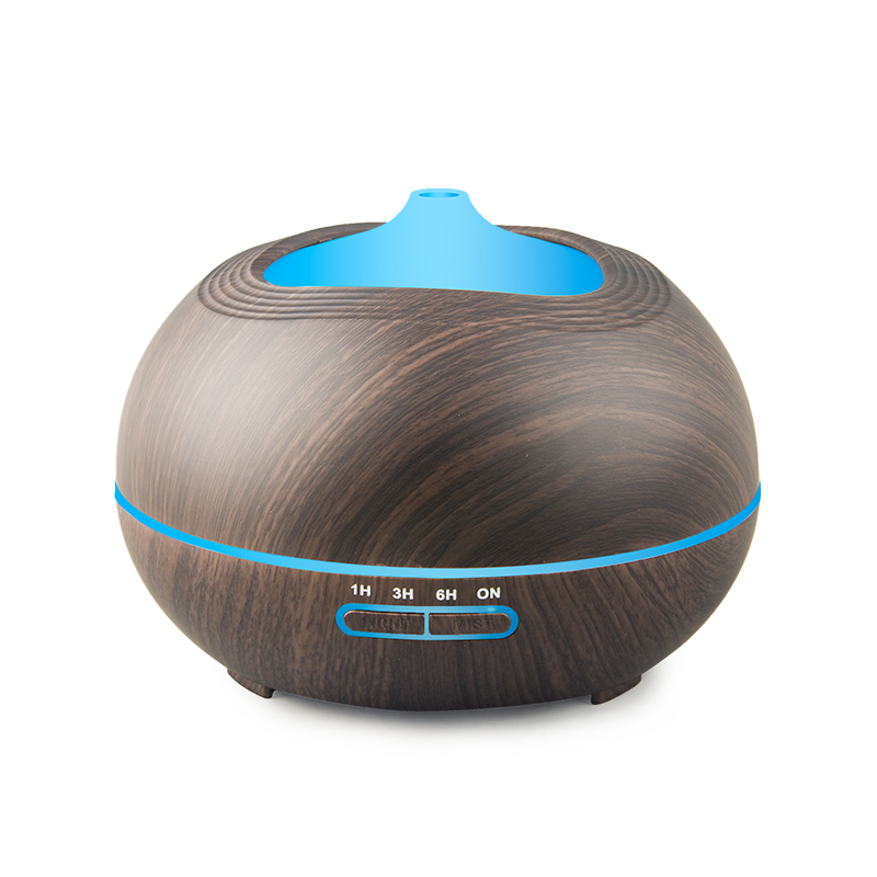 400ml Wood Grain Aromatherapy Aroma Diffuser Cool Mist Oil Difuser