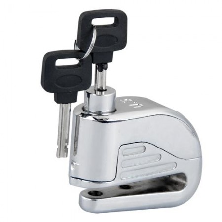 1cm Motorcycle Motorbike Safety Disc Lock Anti Thief Alarm Security