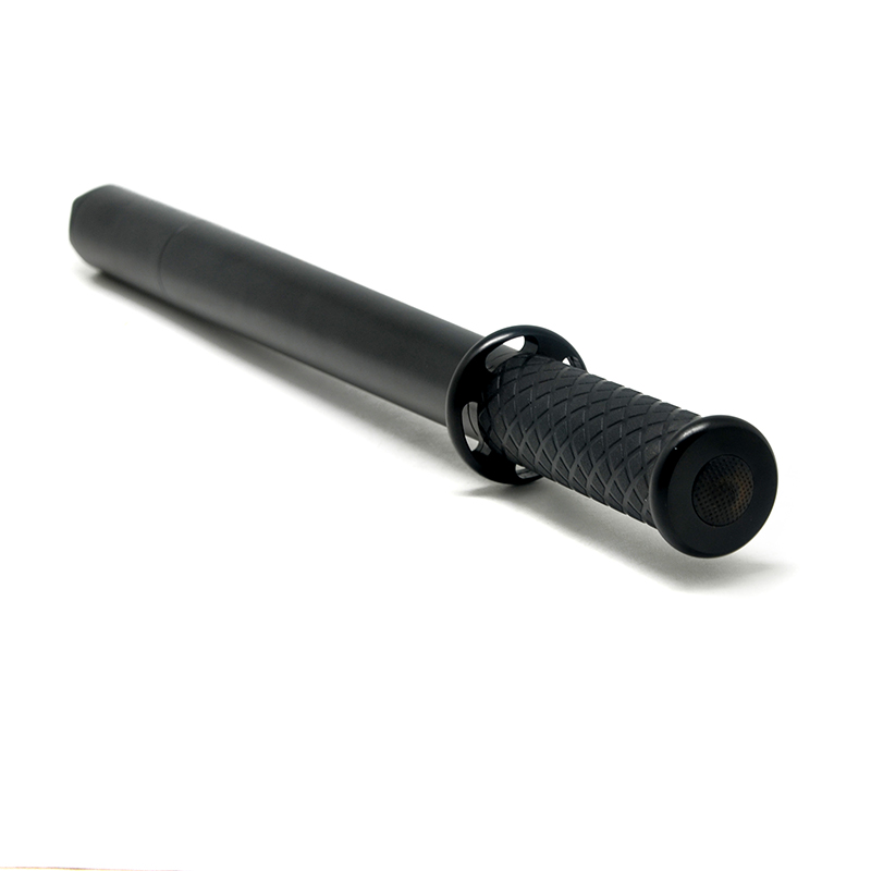 Custom Made Handheld Bright Light Police Force Baton Shaped 3w Led Police Led Flashlight