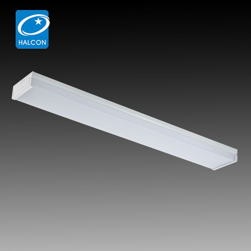 4ft 40W 60W IP65 tri proof led linear batten lighting fixture with assembling line Parking lot light